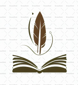 Offenes Buch und Feder